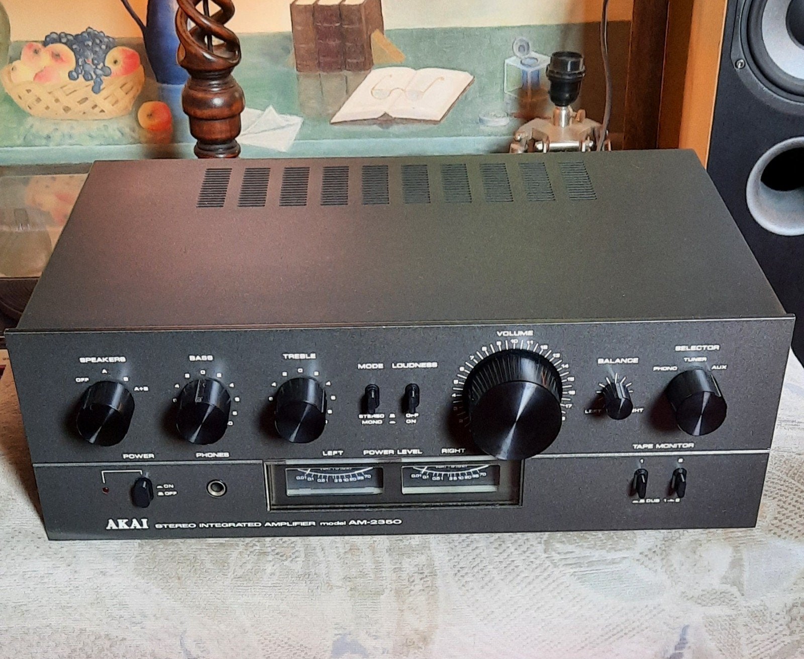 Te koop Akai Am-2350 met phono voor je platenspeler ✅️, Ophalen, Minder dan 60 watt, Overige merken