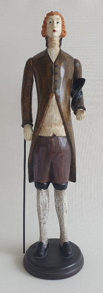 Man met wandelstok, Ophalen of Verzenden, Gebruikt, Mens