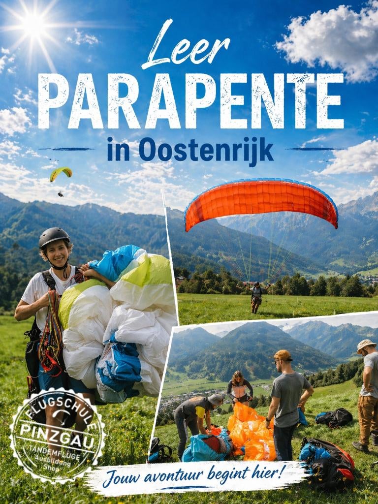 Parapente leren in Oostenrijk., Ophalen, Nieuw, Overige typen