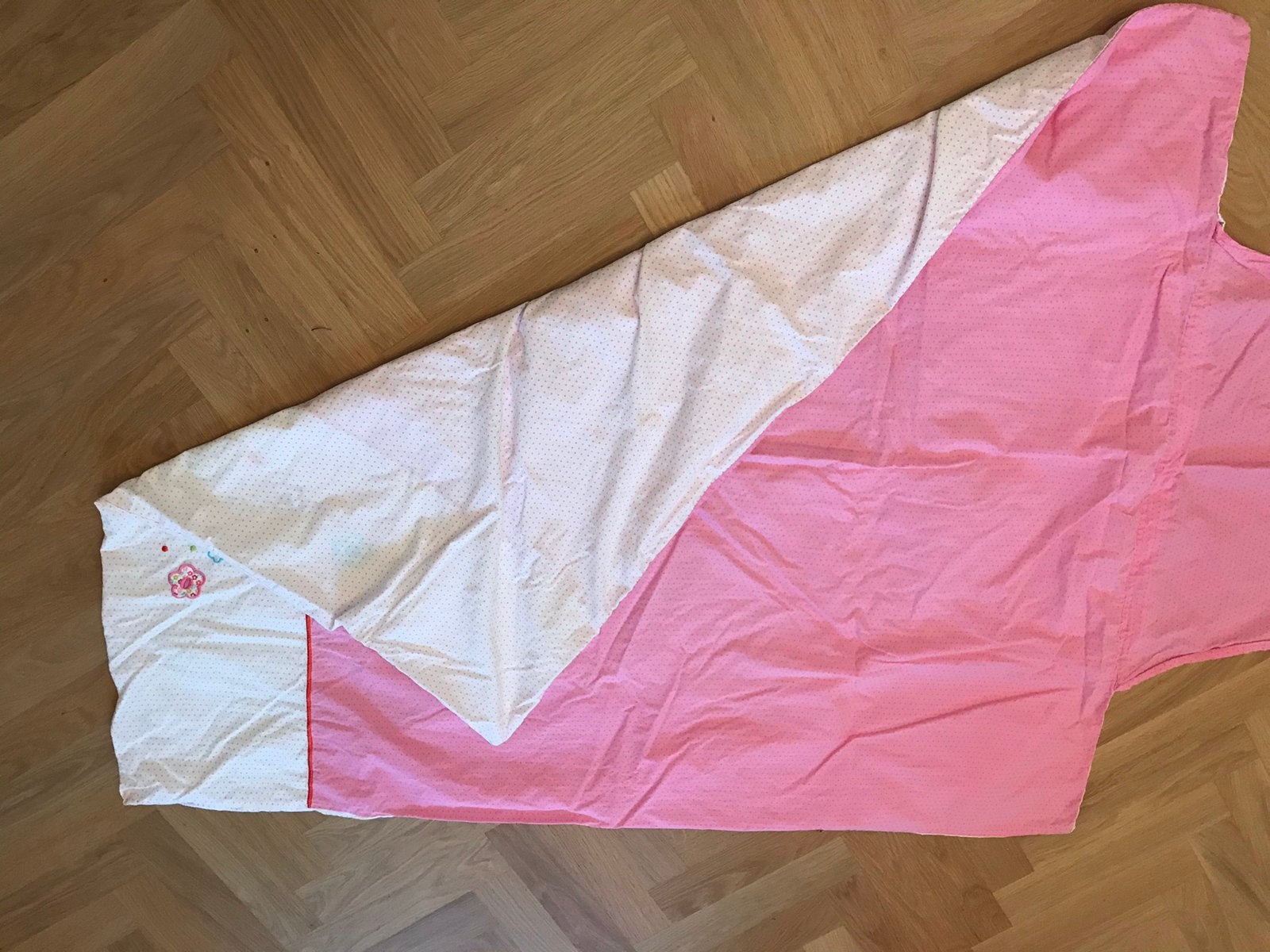 Kinderdekbedovertrek met kussensloop, Kinderen en Baby's, Meisje, Dekbedovertrek, Ophalen of Verzenden, Zo goed als nieuw