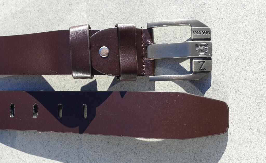herenriem 118-zd / 120 x 3,7 cm in bruin - nieuw  ongebruikt, Kleding | Heren, Riemen en Ceinturen, Bruin, Nieuw, Ophalen of Verzenden