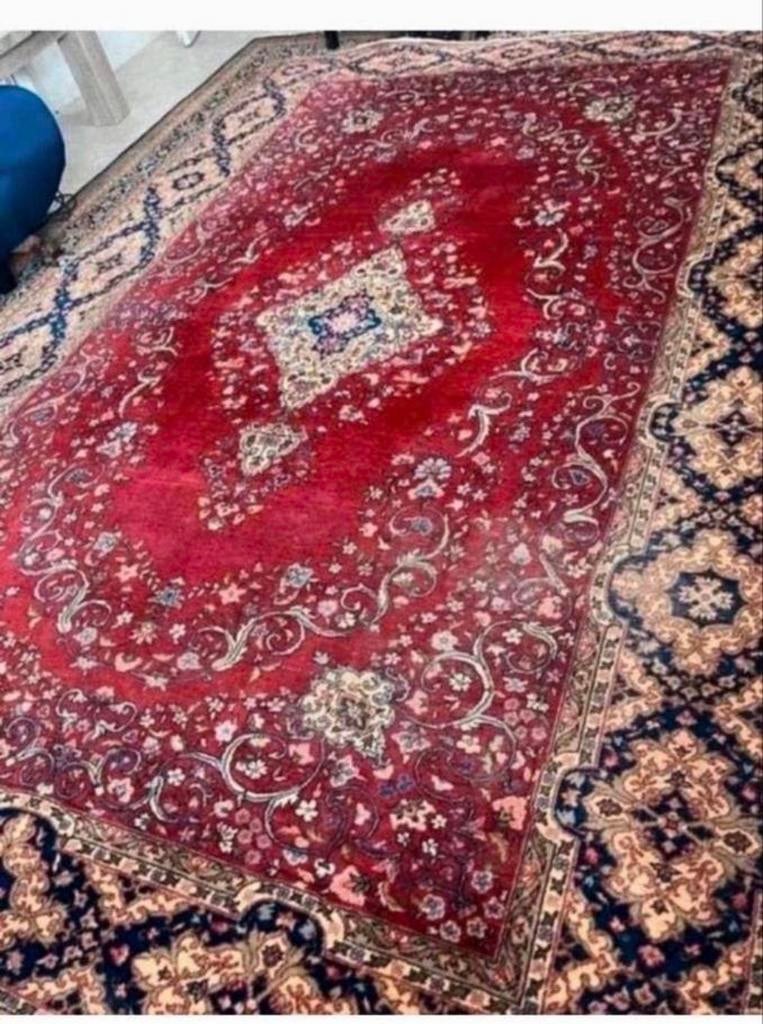 Prachtig handgeknoopt Perzisch Kerman tapijt (300x200 cm), Gebruikt, Ophalen of Verzenden, 200 cm of meer, Rechthoekig