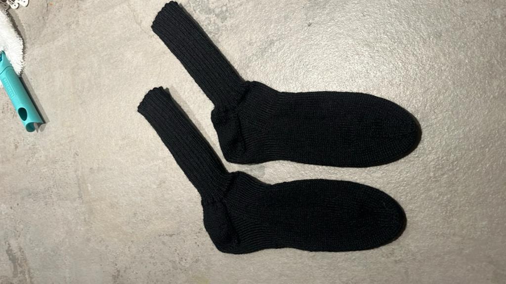 Warme alpacawol sokken - Zwart - Maat 38/39, Sokken en Kniesokken, Zwart, Nieuw, Overige maten