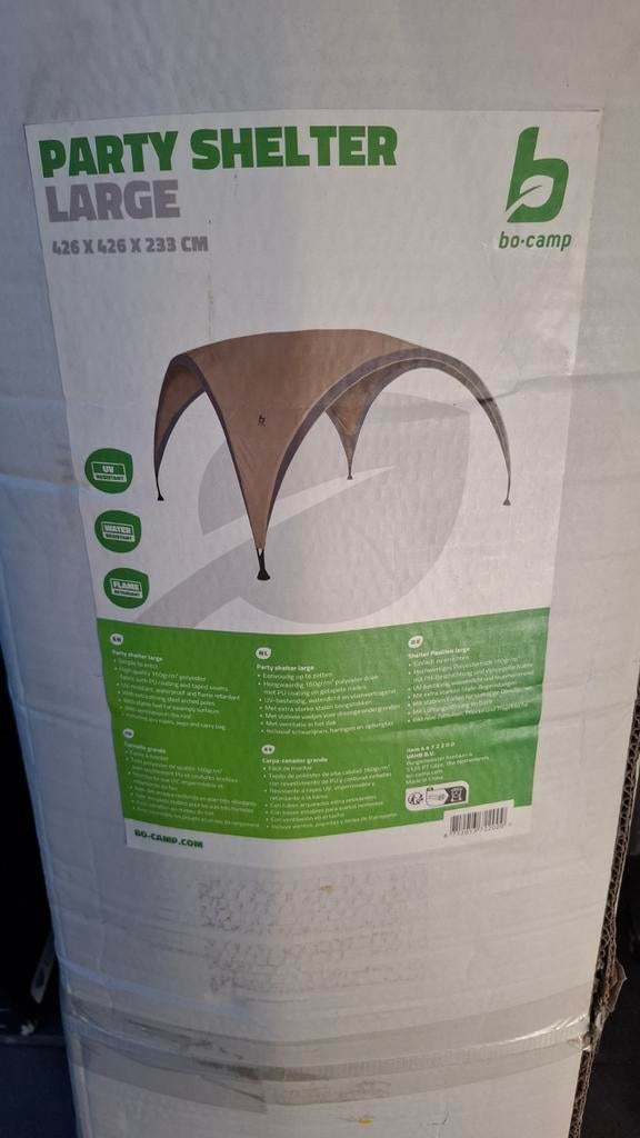 tentdoek Bo-camp party shelter large, Ophalen of Verzenden, Zo goed als nieuw