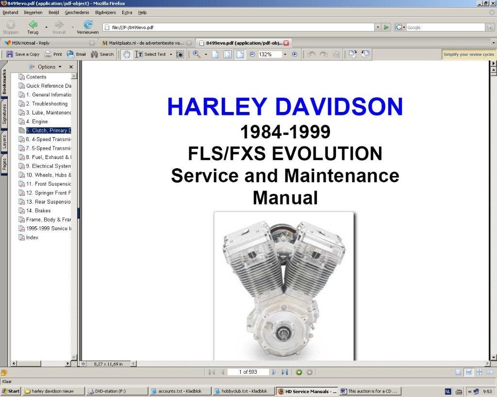 Harley Davidson 1959-2003 Sportster Werkplaatsboek CD, Verzenden, Harley-Davidson of Buell