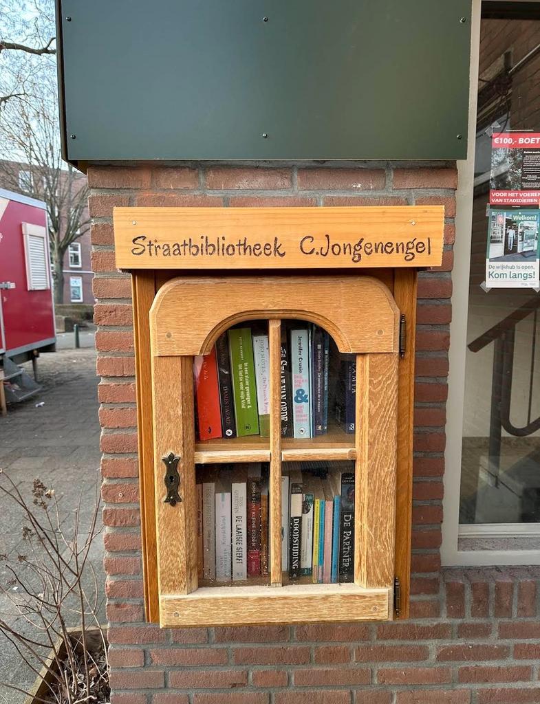 Boekdonaties gezocht voor straatbibliotheek, Ophalen, Gelezen