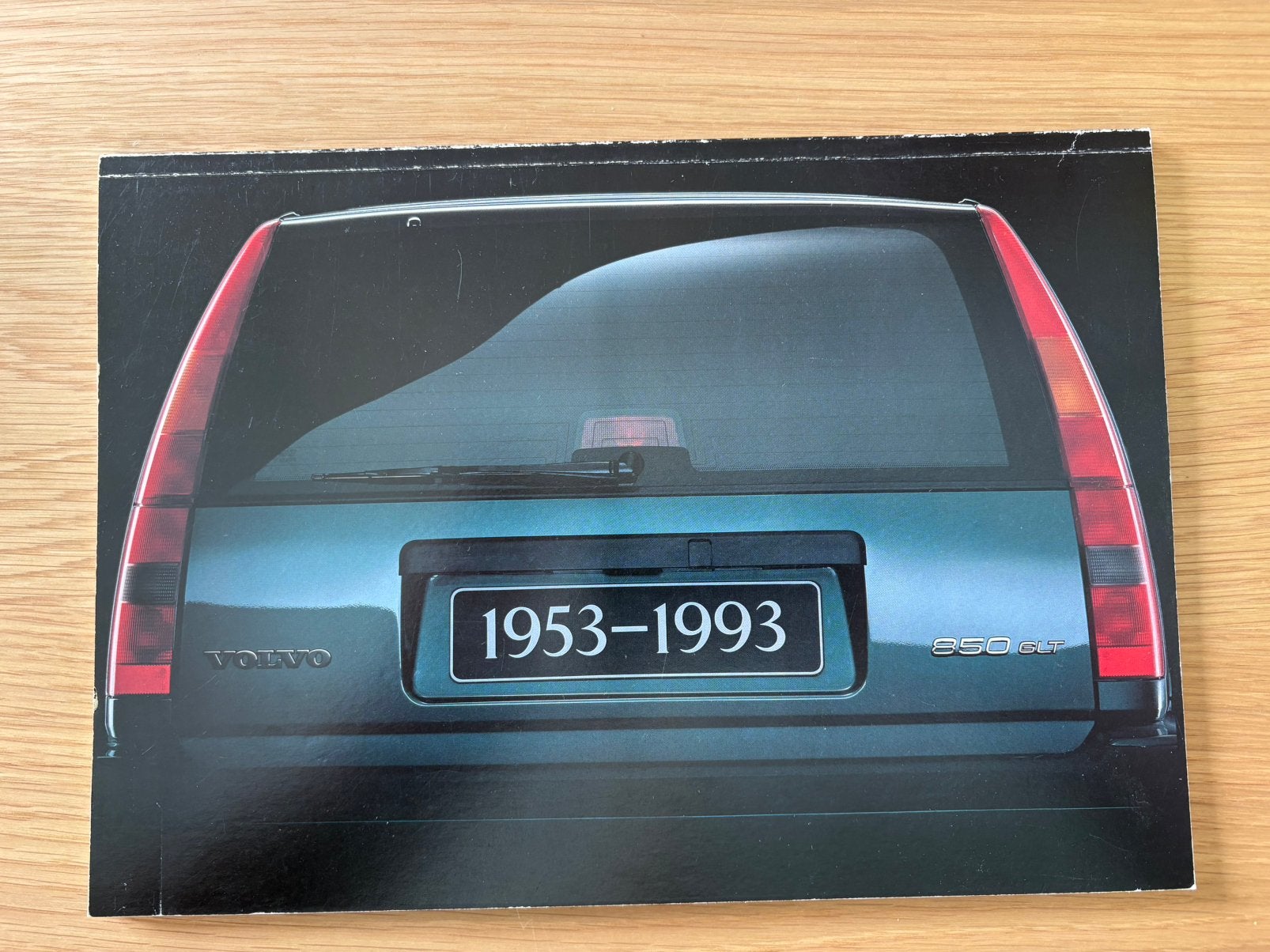 Volvo 850 GLT stationwagen 1993 brochure, Ophalen of Verzenden, Zo goed als nieuw, Volvo
