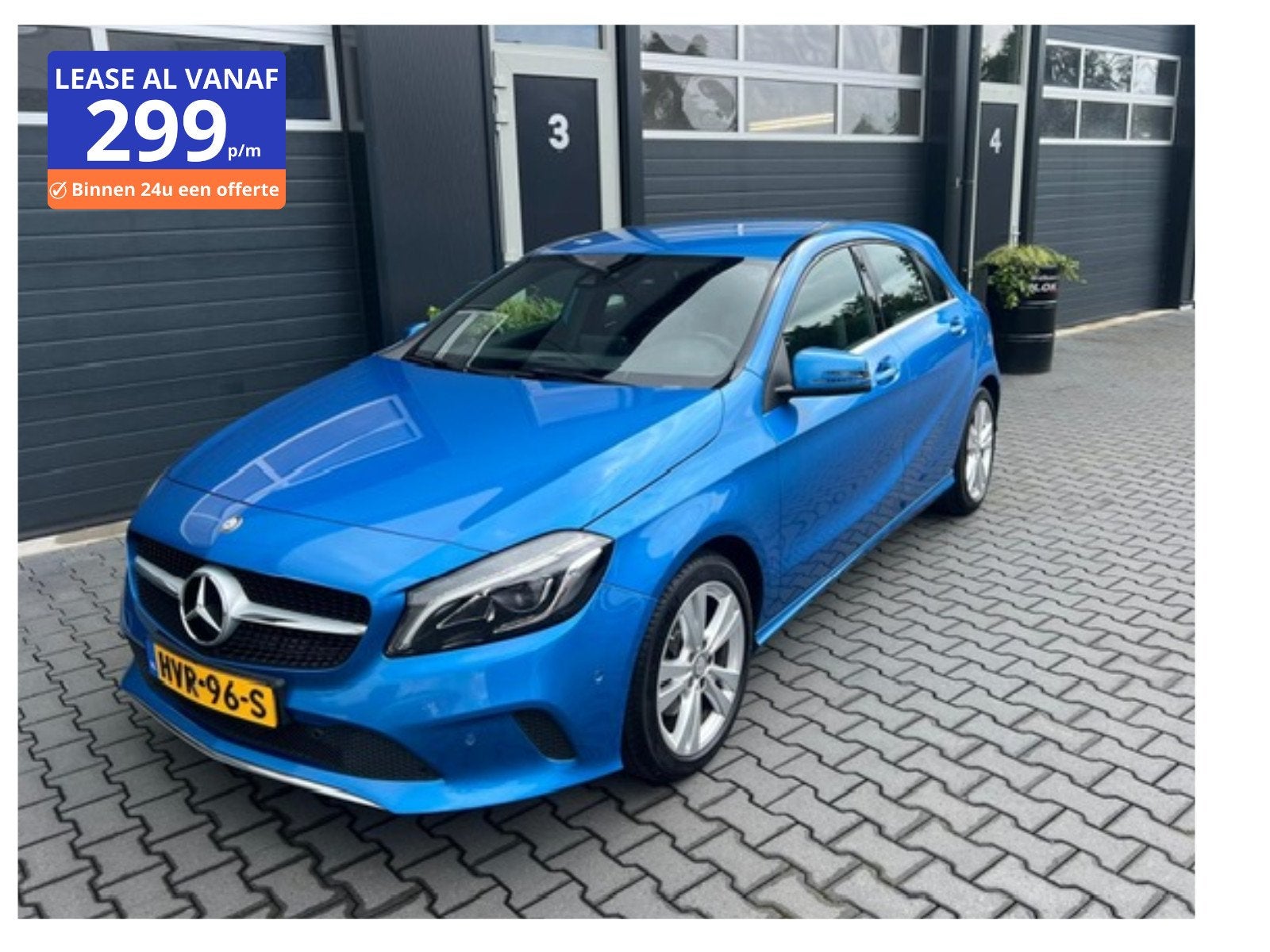 Mercedes-Benz A-klasse 180 BlueEFFICIENCY, Auto's, Voorwielaandrijving, Stof, Gebruikt, 4 cilinders