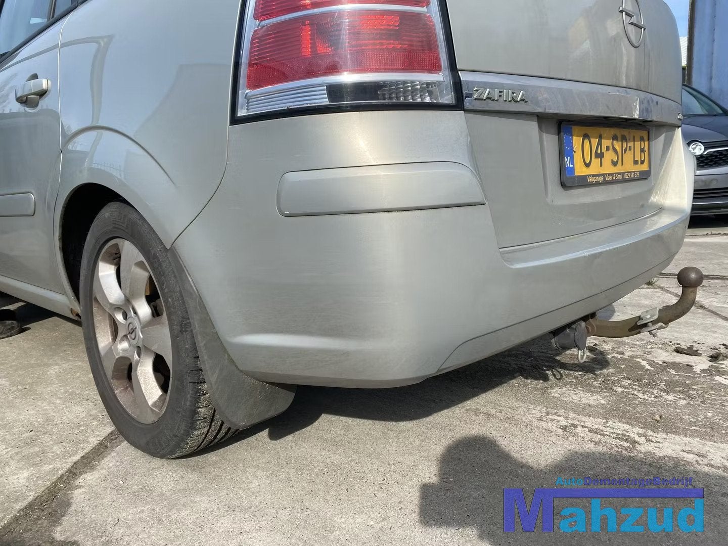 OPEL ZAFIRA B beige 167 achterbumper bumper achter 2005-2012, Gebruikt, Opel Automobile GmbH, Ophalen of Verzenden, Kontakt@opel-infoservice.de