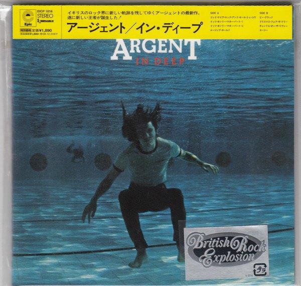 Argent ‎– In Deep CD Japanese Persing SYMFO, Cd's en Dvd's, Cd's | Rock, Ophalen of Verzenden, Zo goed als nieuw, Overige genres