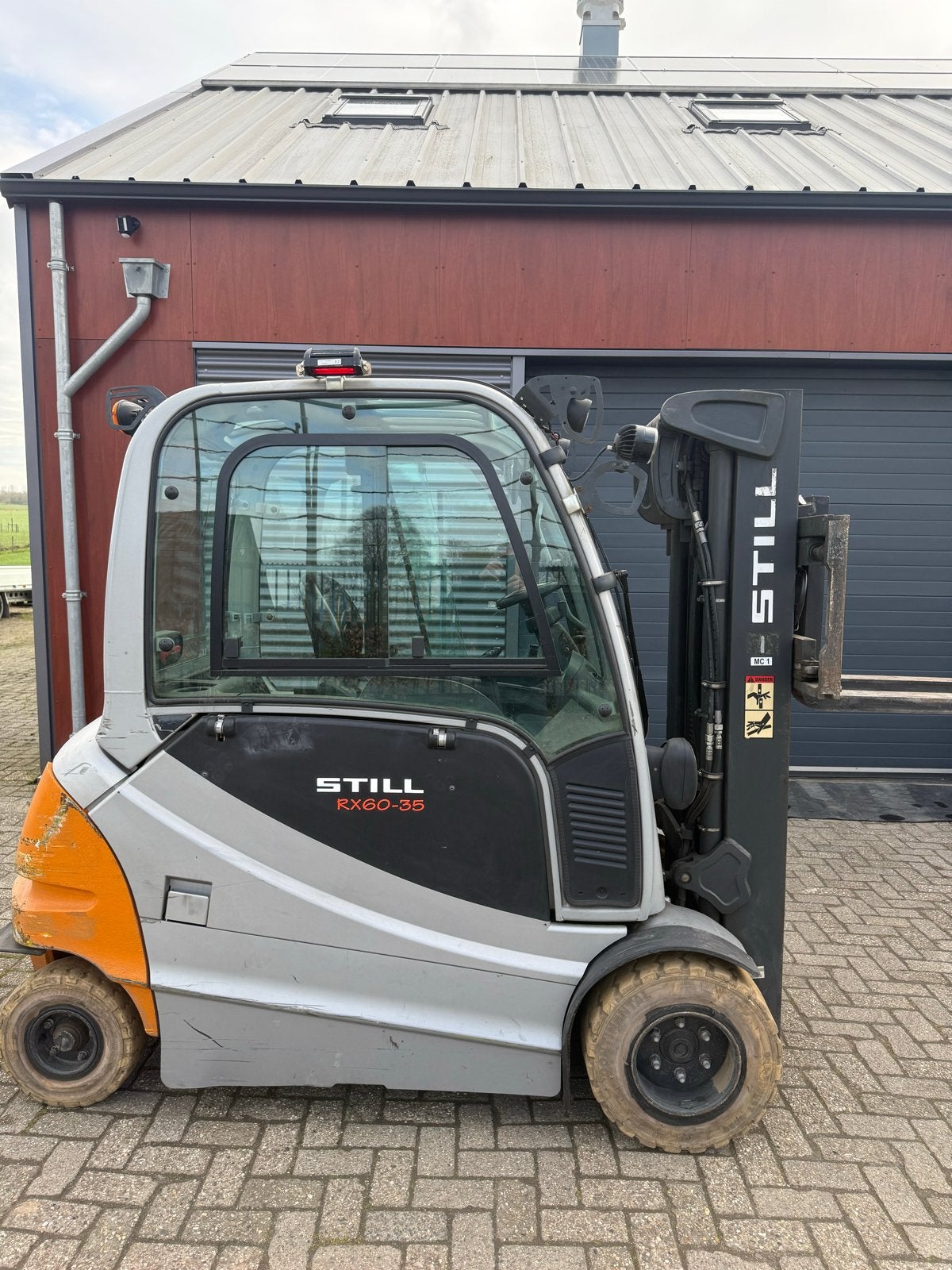 Elektrische heftruck Still RX60-35, 2019, 67%, 160cm lepels, Ophalen, Gebruikt, Tapijt