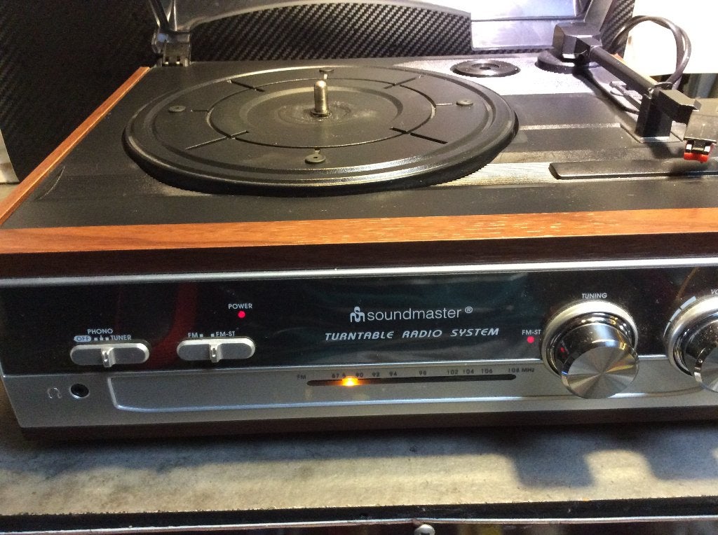pick-up met radio, Ophalen of Verzenden, Zo goed als nieuw, Platenspeler, Overige merken