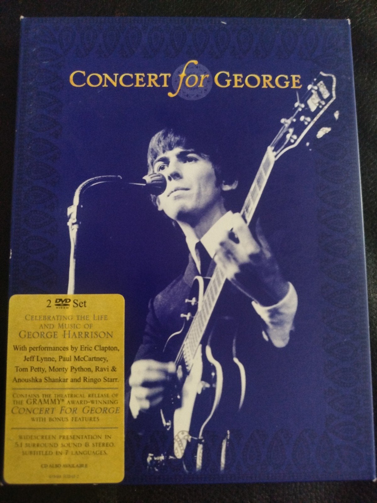CONCERT FOR GEORGE 2 DVD Set - George Harrison Tribute, Engels, Alle leeftijden, Italiaans, Ophalen of Verzenden