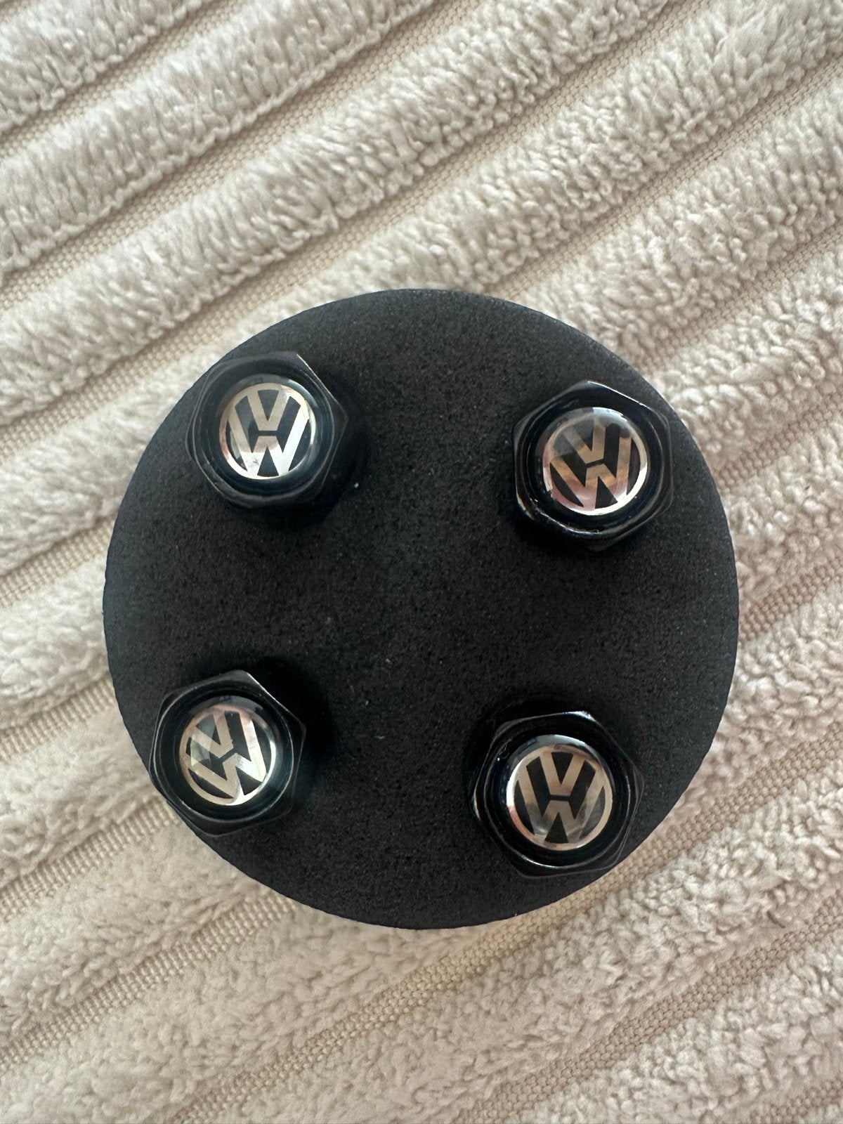 VW ventieldopjes - Set van 4, Ophalen of Verzenden, Nieuw