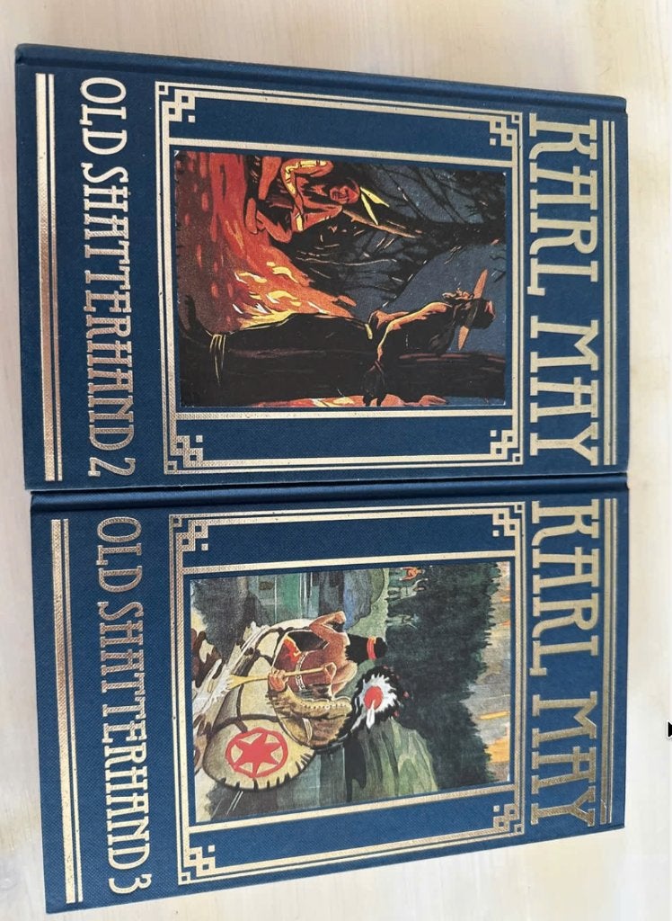 Karl May - Old Shatterhand 2 & 3 (Hardcover), Ophalen of Verzenden, Zo goed als nieuw, Karl May