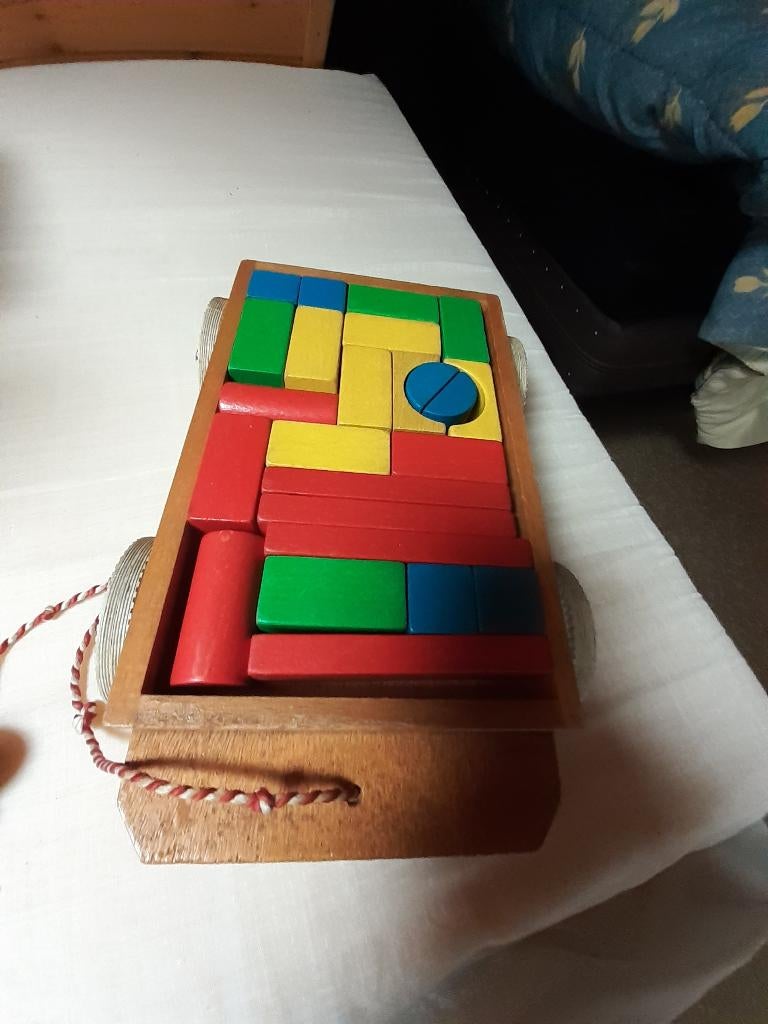 houten blokken, Ophalen of Verzenden, Gebruikt