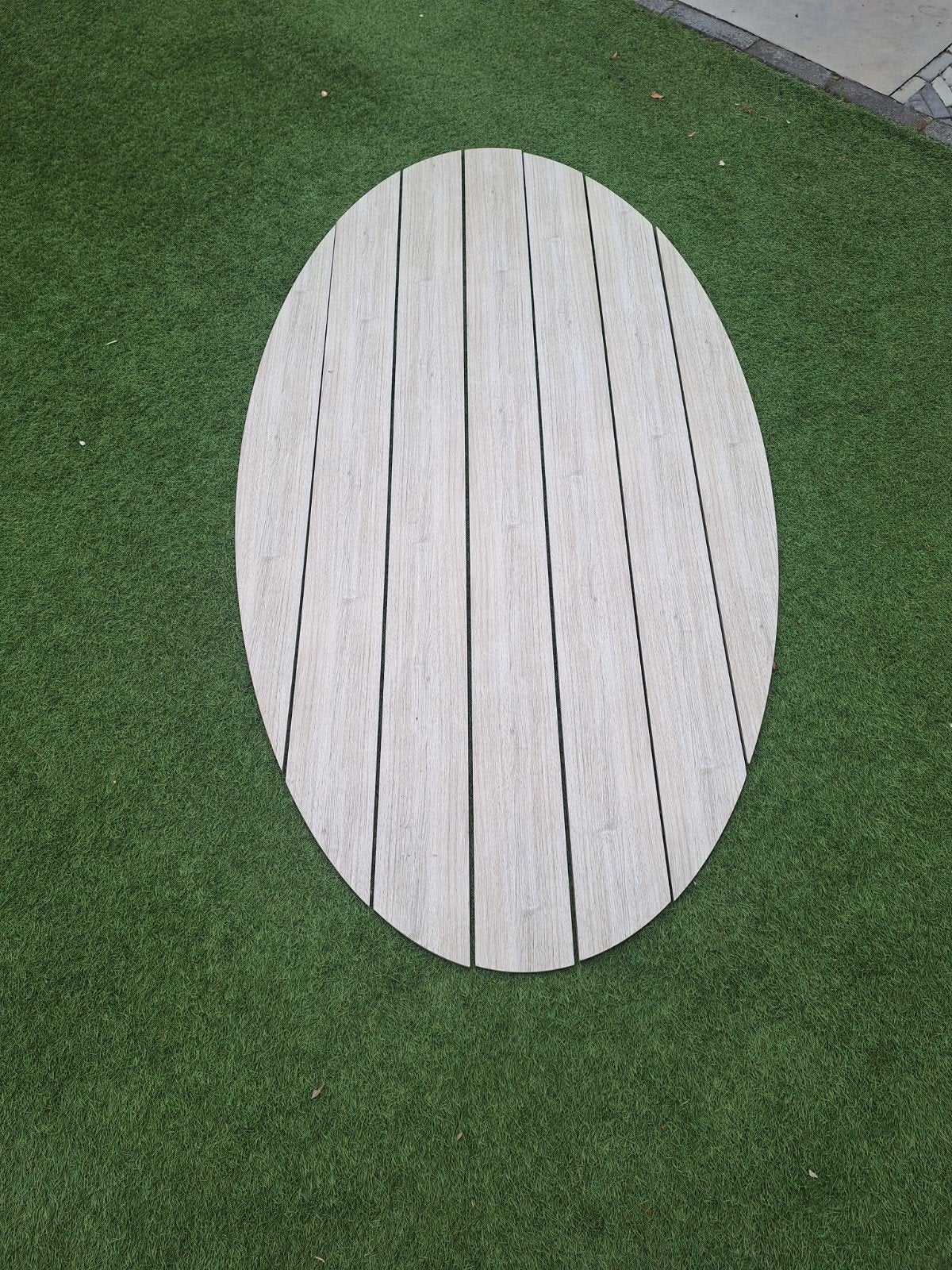 Composiet houten planken voor tuintafel, Huis en Inrichting, Tafels | Eettafels, Ophalen, Overige materialen, 200 cm of meer, 50 tot 100 cm