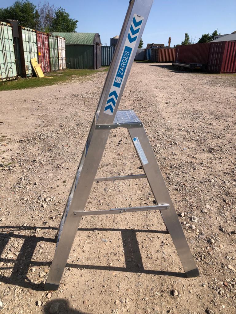 ZARGES Professionele Aluminium Trap - Zo goed als nieuw, Ophalen, Zo goed als nieuw, Trap, 2 tot 4 meter