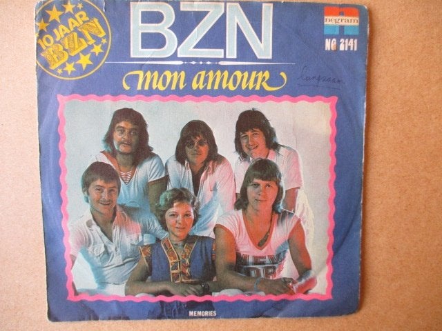 s5639 bzn - mon amour, Ophalen, Gebruikt, 7 inch, Overige genres