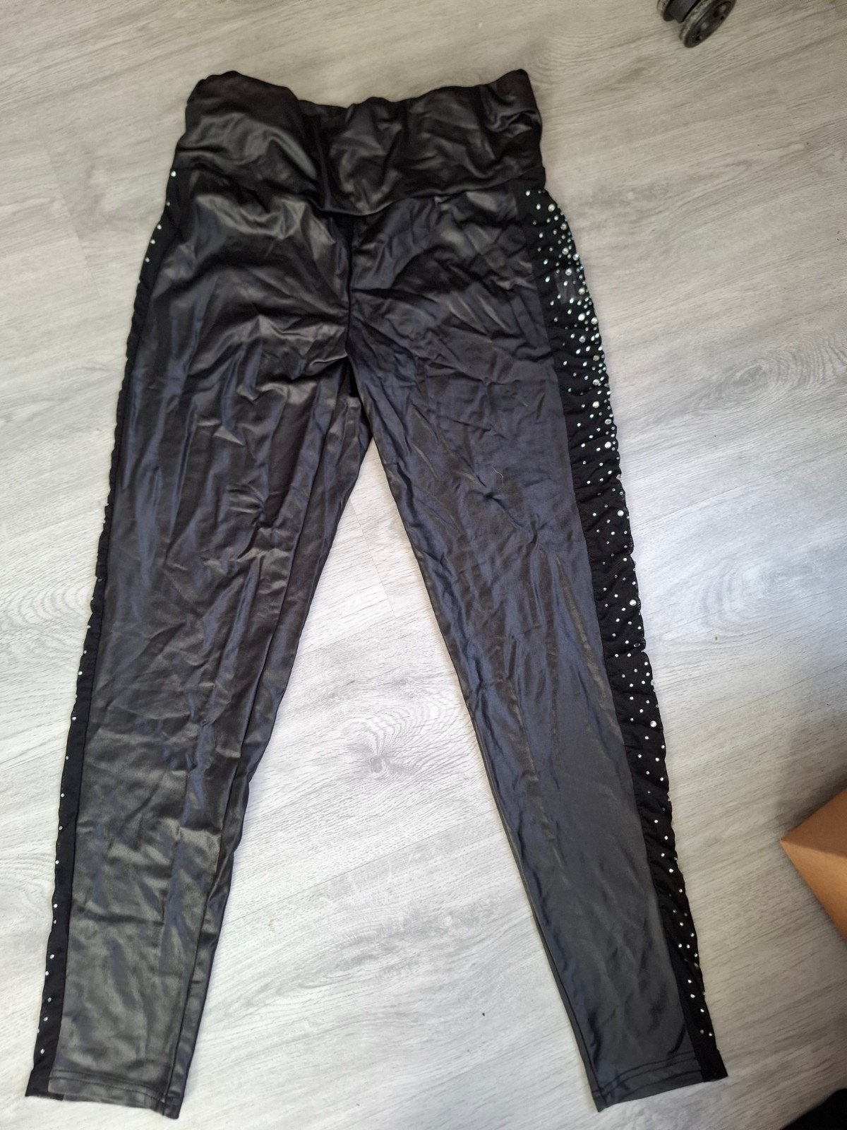 Chicme Legging Zwart met Strass Maat L, Legging, Zwart, Nieuw, Ophalen of Verzenden
