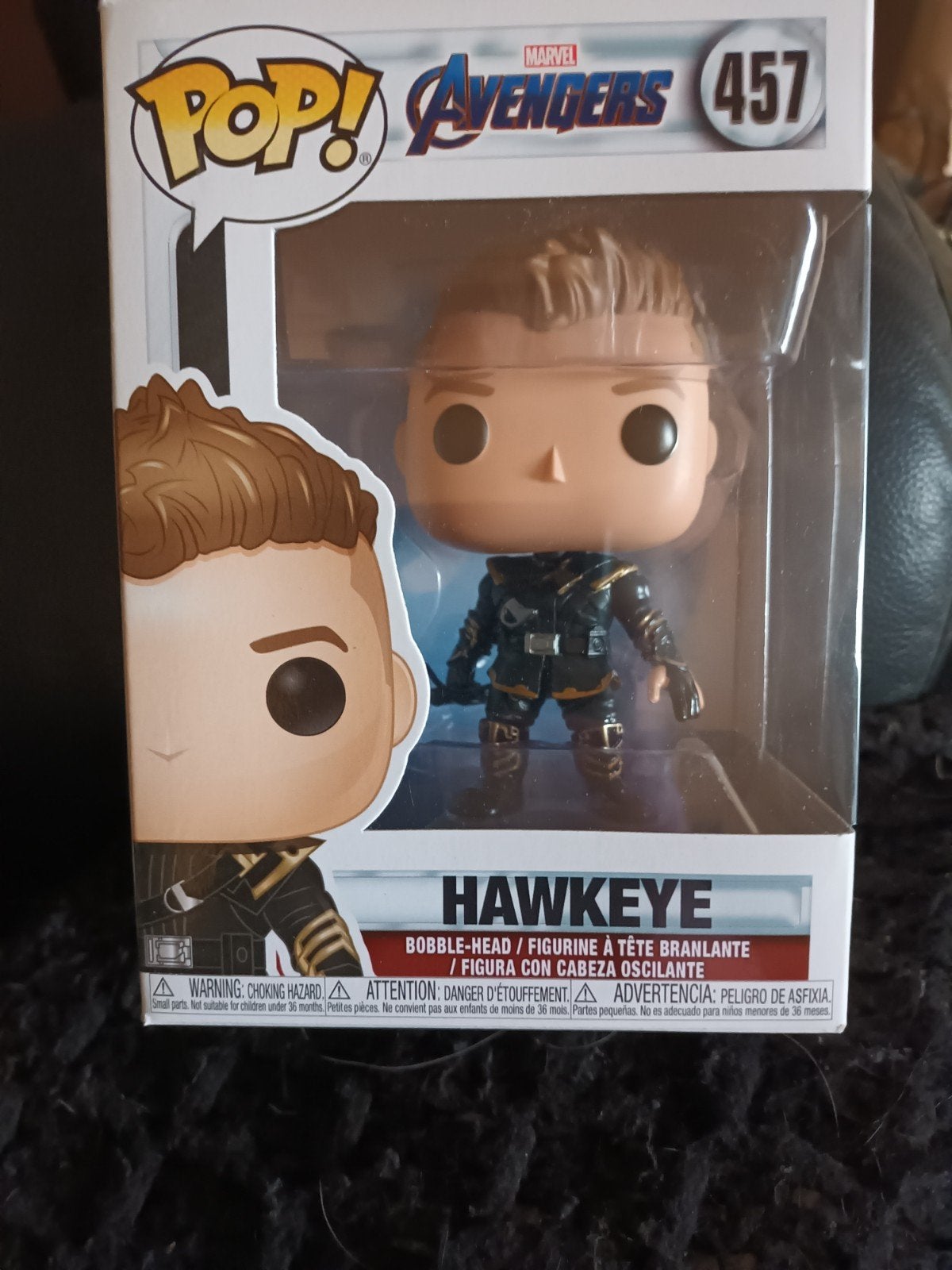 Funko Pop! Marvel Avengers Hawkeye #457, Ophalen of Verzenden, Zo goed als nieuw