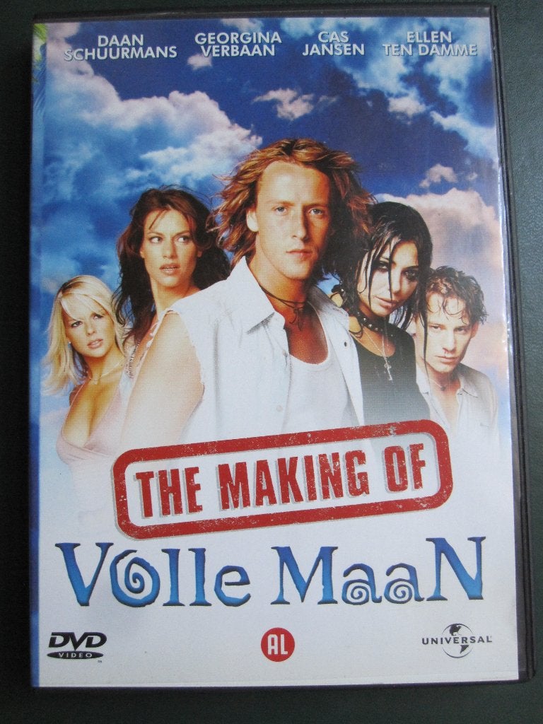 Volle Maan The making of, Cd's en Dvd's, Dvd's | Nederlandstalig, Alle leeftijden, Ophalen of Verzenden, Zo goed als nieuw, Documentaire