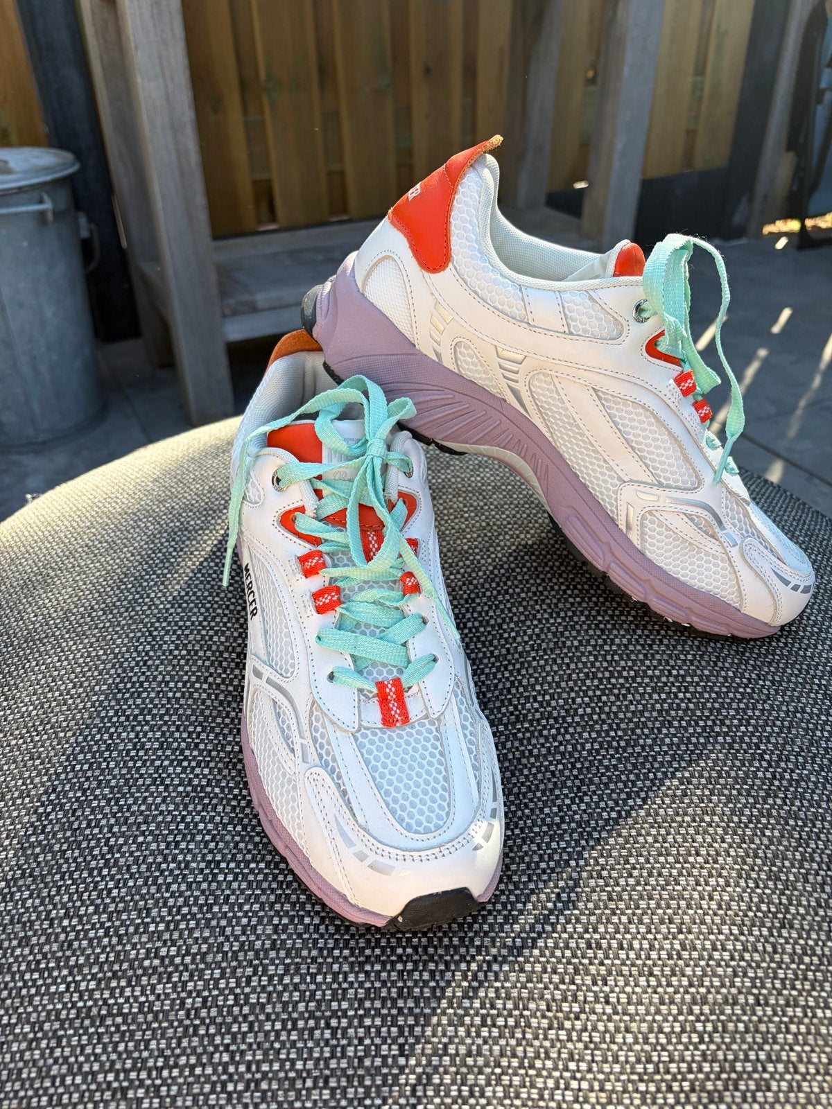 Mercer Re-Run Sneakers - Maat 42, Ophalen of Verzenden, Zo goed als nieuw, Wit, Sneakers of Gympen