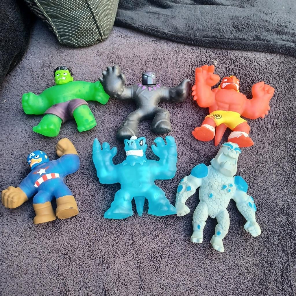 Strech poppen Heroes of Goo Jit Zu Figuren Set - 620€, Ophalen of Verzenden
