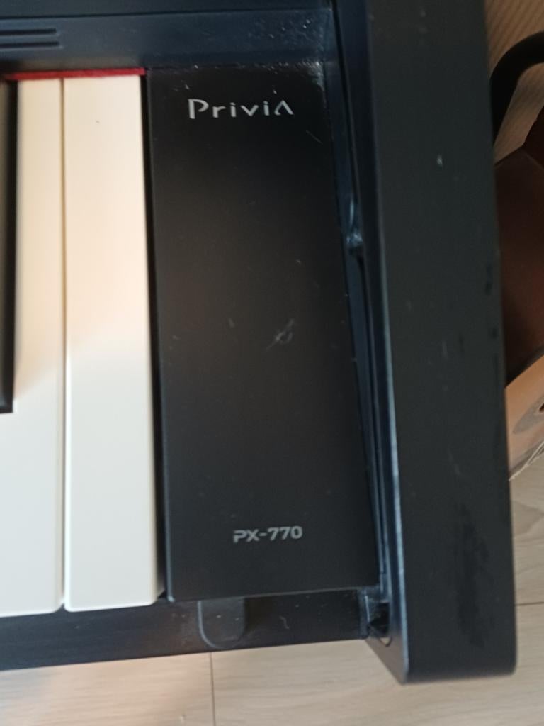 Casio Privia PX-770 Digitale Piano, Muziek en Instrumenten, Piano's, Ophalen, Zwart, Digitaal, Zo goed als nieuw