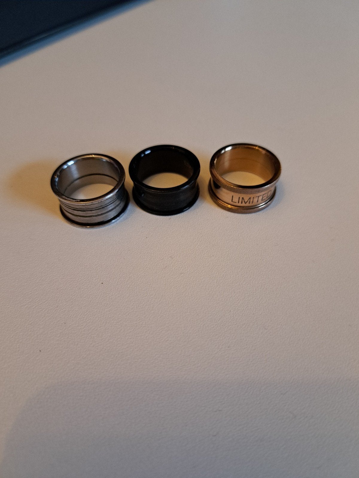 iXXXi vulringen maat 17.5, Sieraden, Tassen en Uiterlijk, Piercings, Ophalen of Verzenden, Zo goed als nieuw, Staal, Overige typen