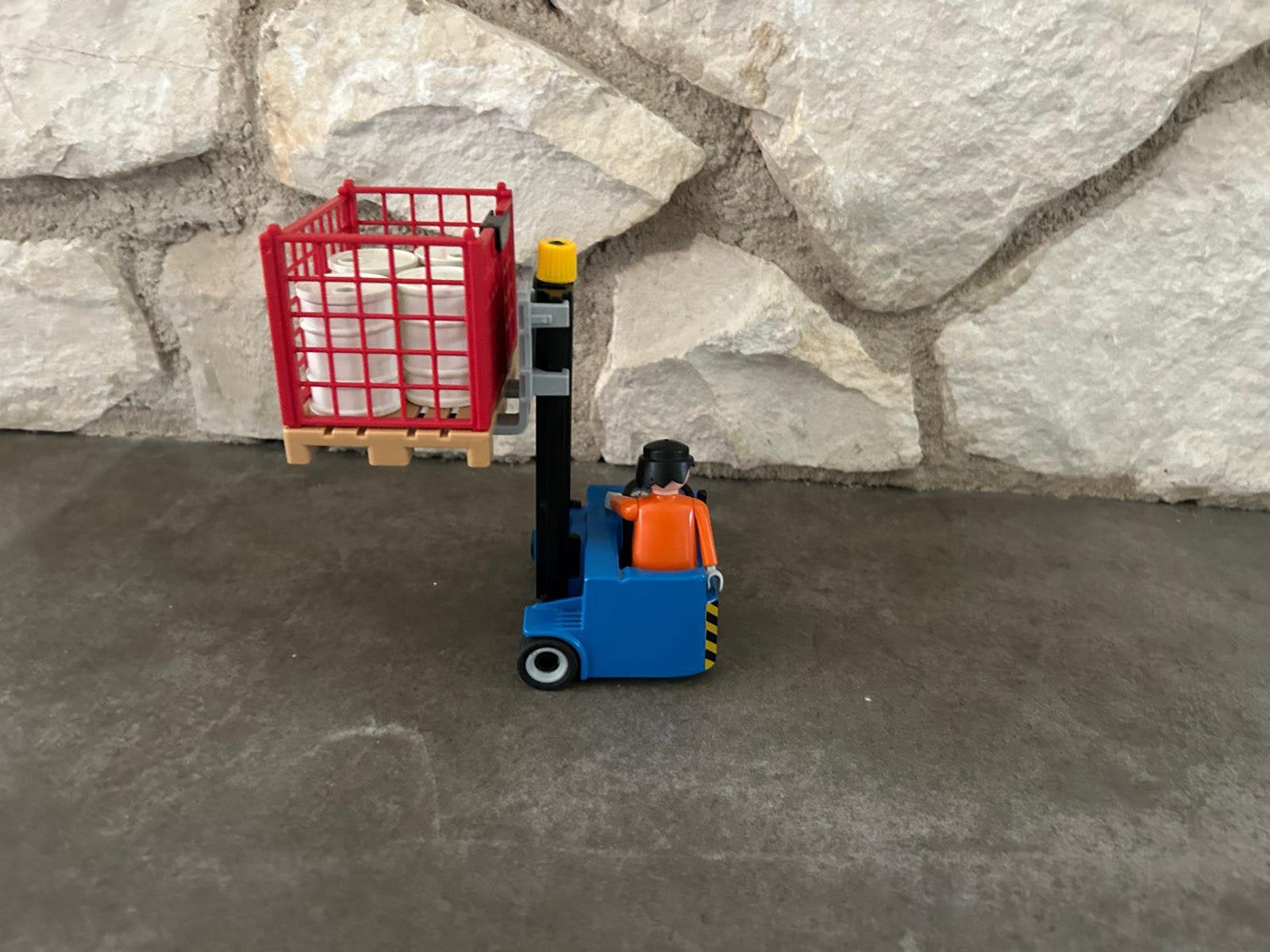 Playmobil heftruck 5257, Ophalen of Verzenden, Gebruikt