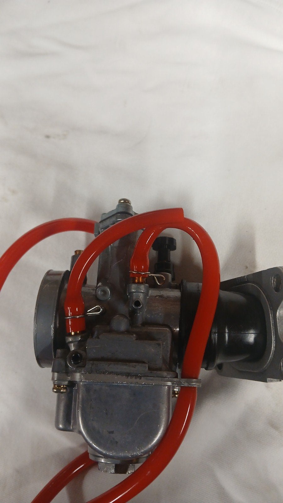 PWK 28mm Carburateur met Luchtfilter en Spruitstuk, Ophalen of Verzenden, Zo goed als nieuw, Carburateur, PWK