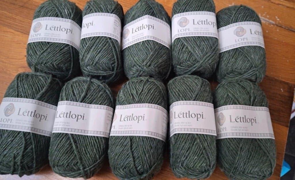 10 bollen istex Lettlopi kleur 1706 100% wol, Breien of Haken, Nieuw, Ophalen of Verzenden, E
