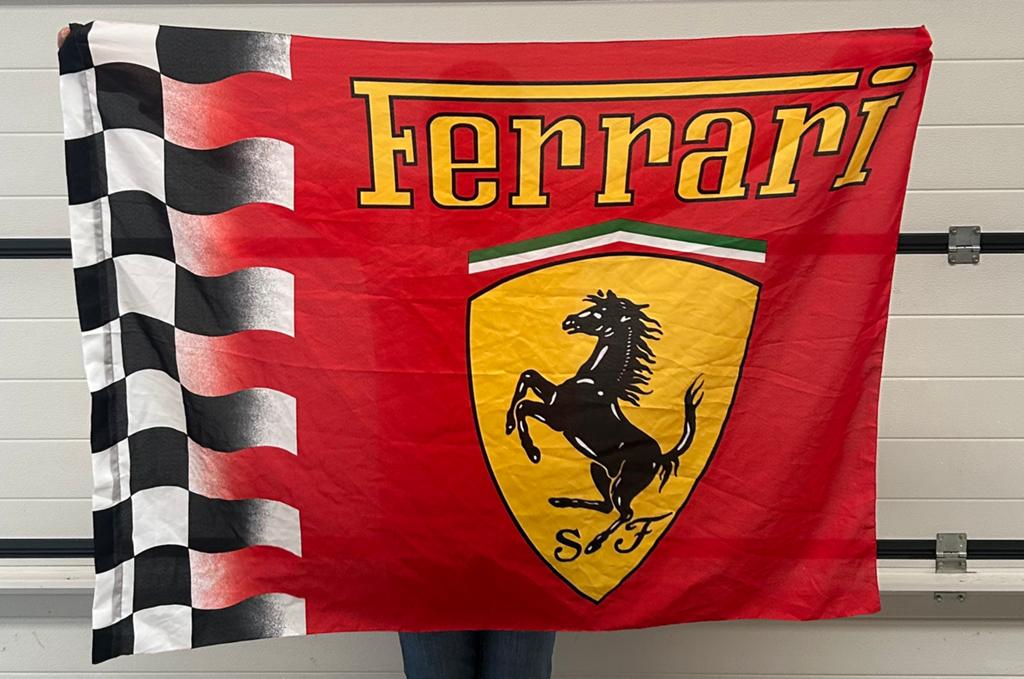 Ferrari vlag, Diversen, Vlaggen en Wimpels, Ophalen of Verzenden