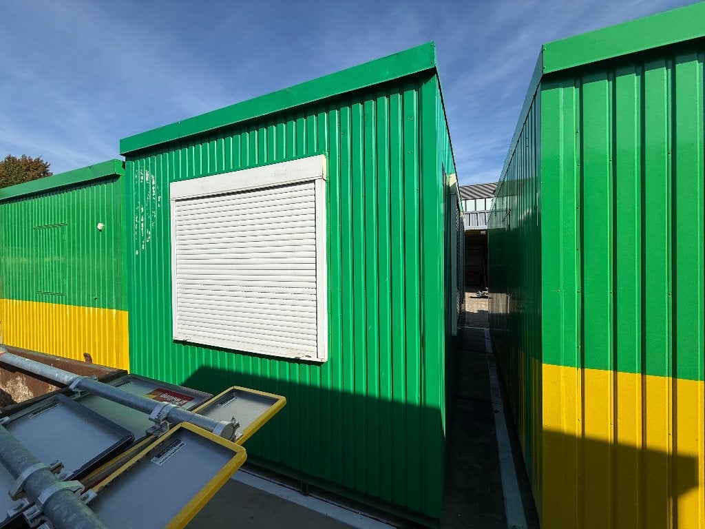 Container/Unit/ 3x6 m1 2 stuks op slede, Doe-het-zelf en Verbouw, Ophalen, Gebruikt