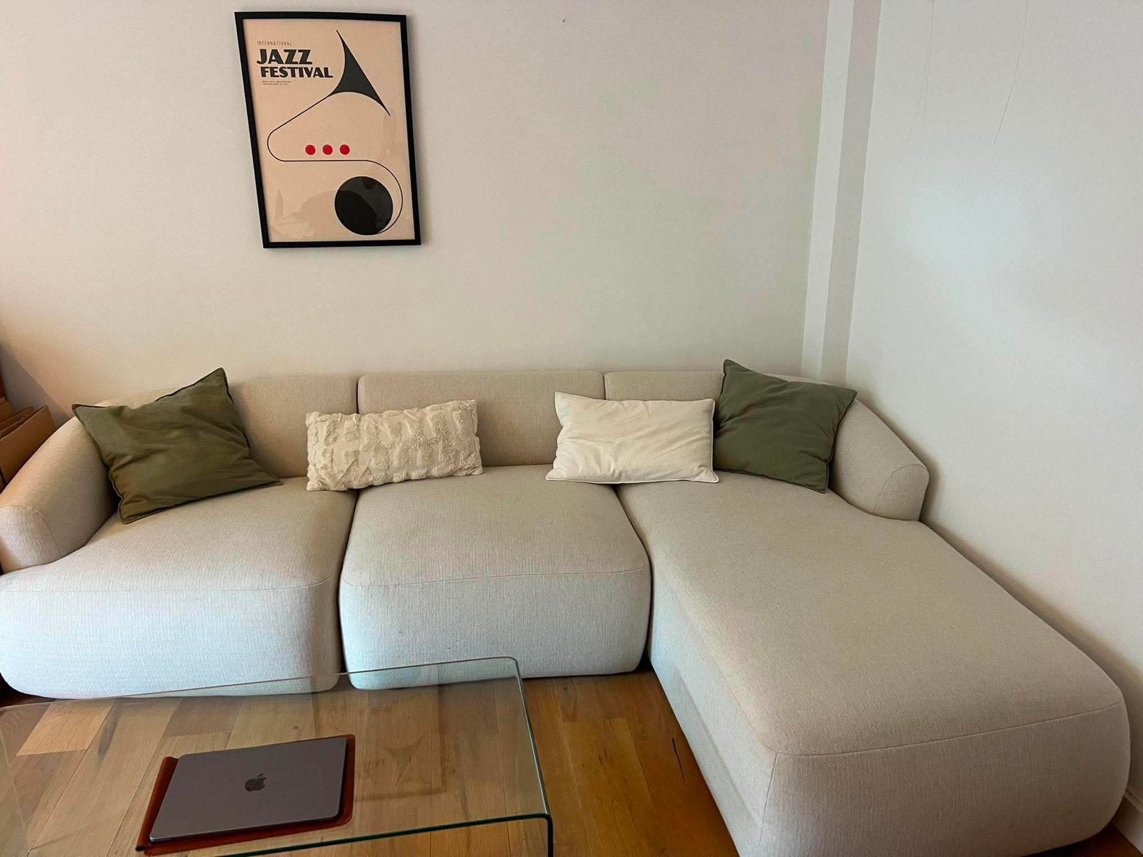 Westwing modular sofa, Ophalen, Zo goed als nieuw, Driepersoons, 200 tot 250 cm