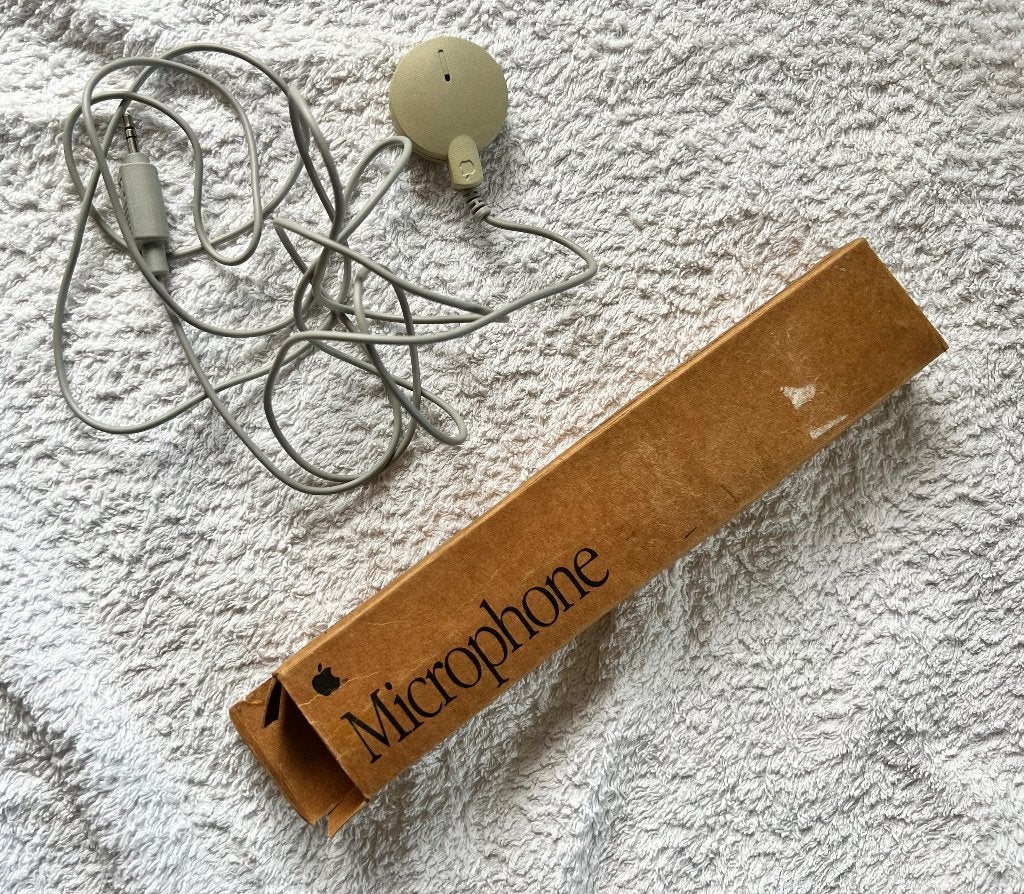 Microfoon voor apple macintosh, Computers en Software, Ophalen of Verzenden, Apple Macintosh