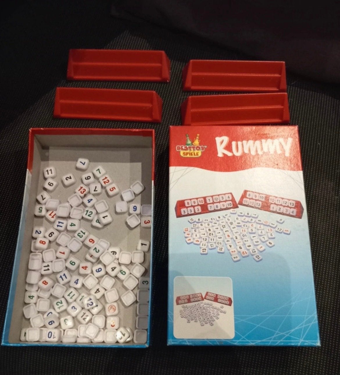 Rummy Spel, Een of twee spelers, Ophalen of Verzenden, Zo goed als nieuw