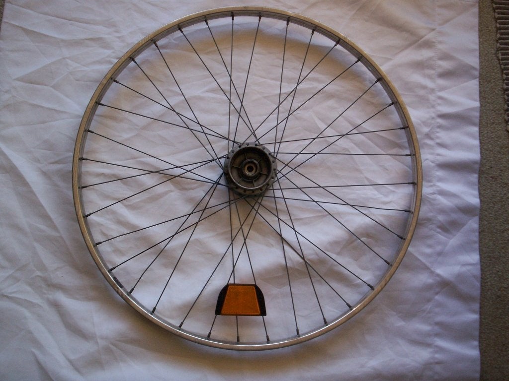 1 FIETSWIEL 28 x 1 5/8 Van Schothorst Stainless -INcompleet!, Ophalen, Gebruikt