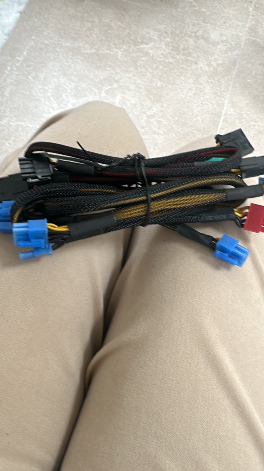 Additionele PSU kabel, Ophalen of Verzenden, Zo goed als nieuw, Minder dan 2 meter, Overige kabels