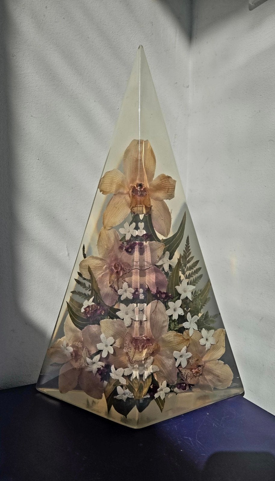 Epoxy stuk met bloemen 49 cm groot !, Ophalen of Verzenden, Dier