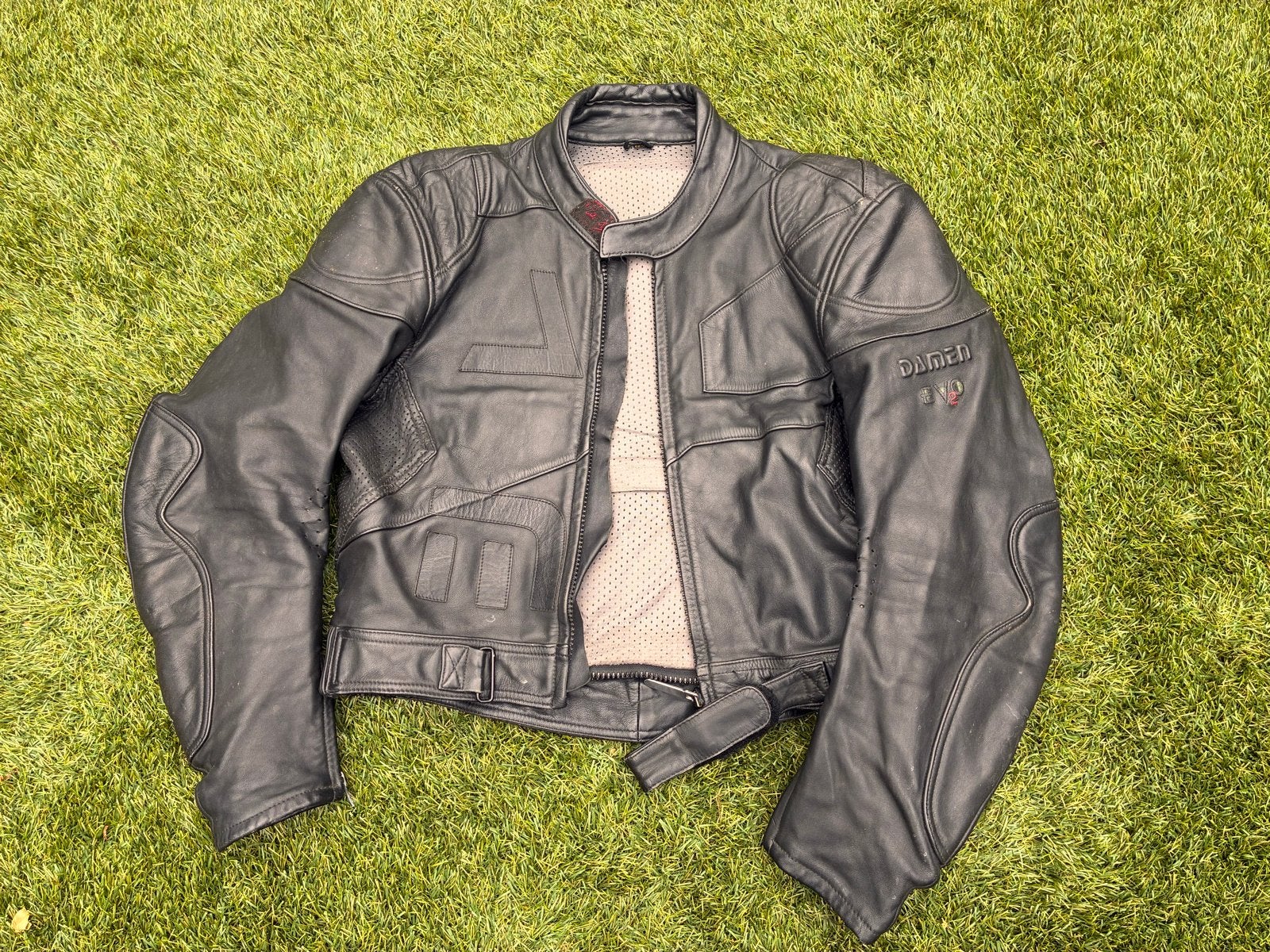 Damen Evo 2 Leren Motorpak - Jas en Broek, Motoren, Ophalen of Verzenden, Tweedehands, Heren, Combipak
