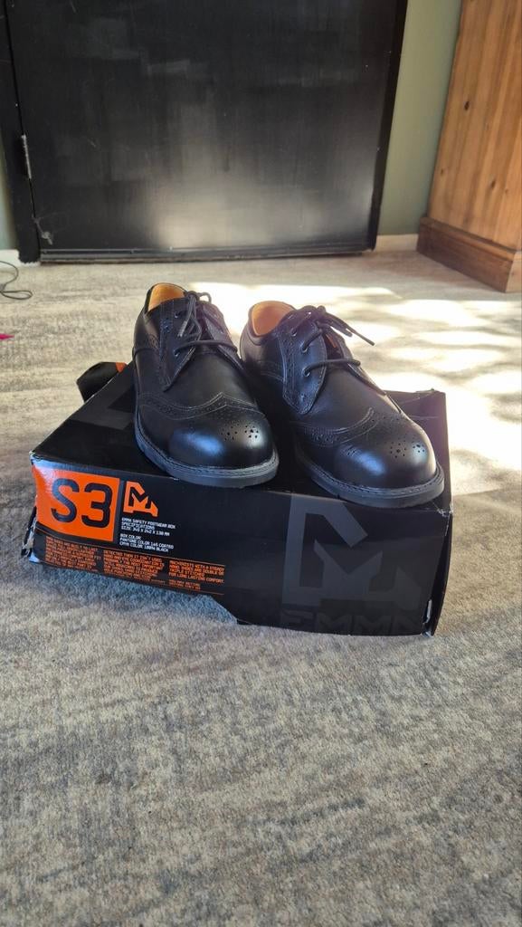 Nieuwe Emma S3 werkschoenen, maat 46, zwart, Ophalen of Verzenden, Nieuw