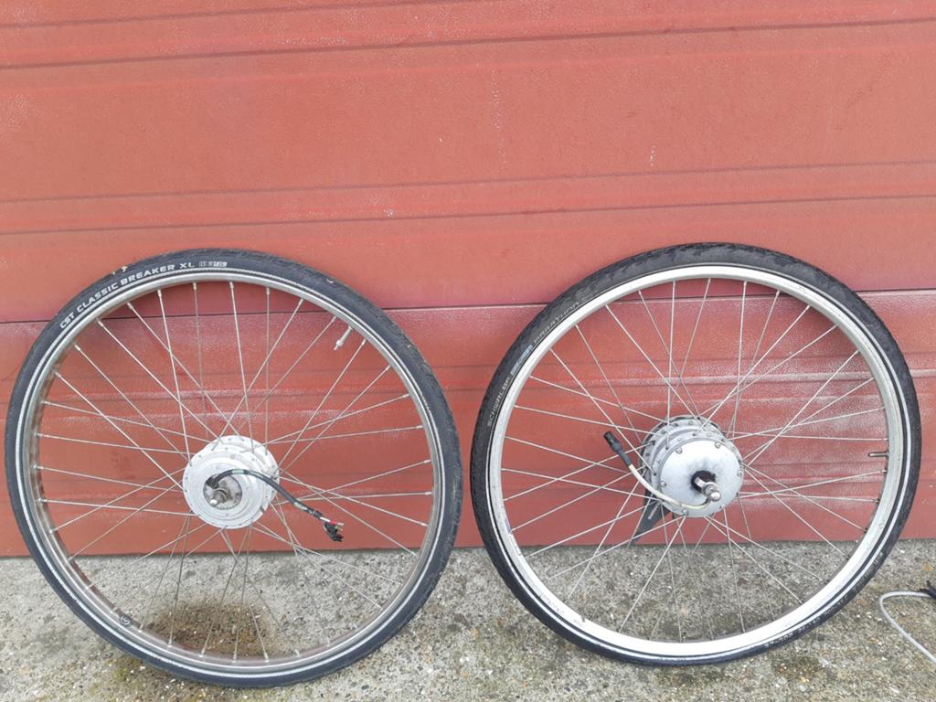 2 ELECTRISCHE FIETS WIELEN..GAZELLE..29.95 EURO PER STUK, Fietsen en Brommers, Ophalen of Verzenden, Gebruikt, Gazelle