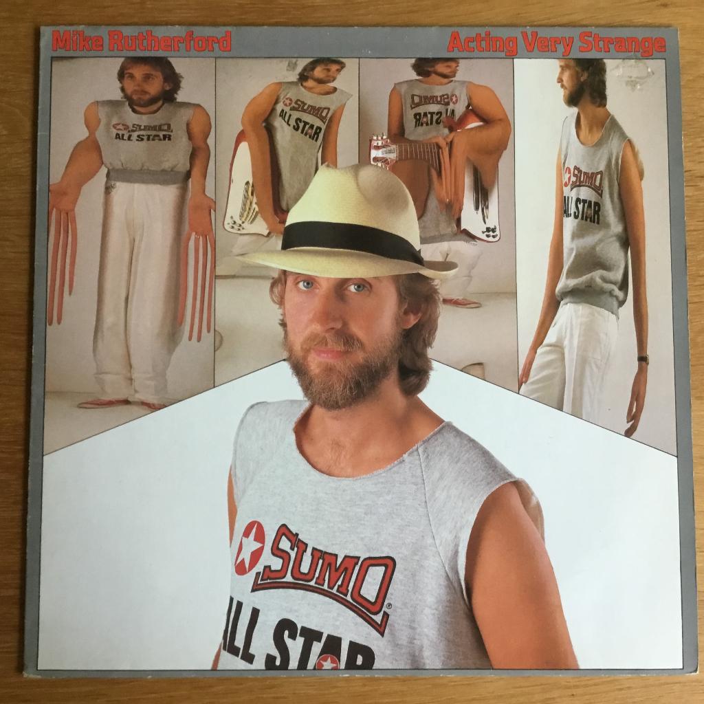 Mike Rutherford - Acting Very Strange LP, Ophalen, Gebruikt, 12 inch, Poprock