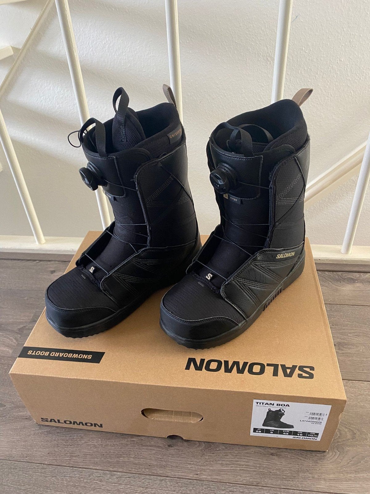 Salomon Titan BOA Snowboardschoenen - Maat 43, Ophalen of Verzenden, Nieuw, Schoenen