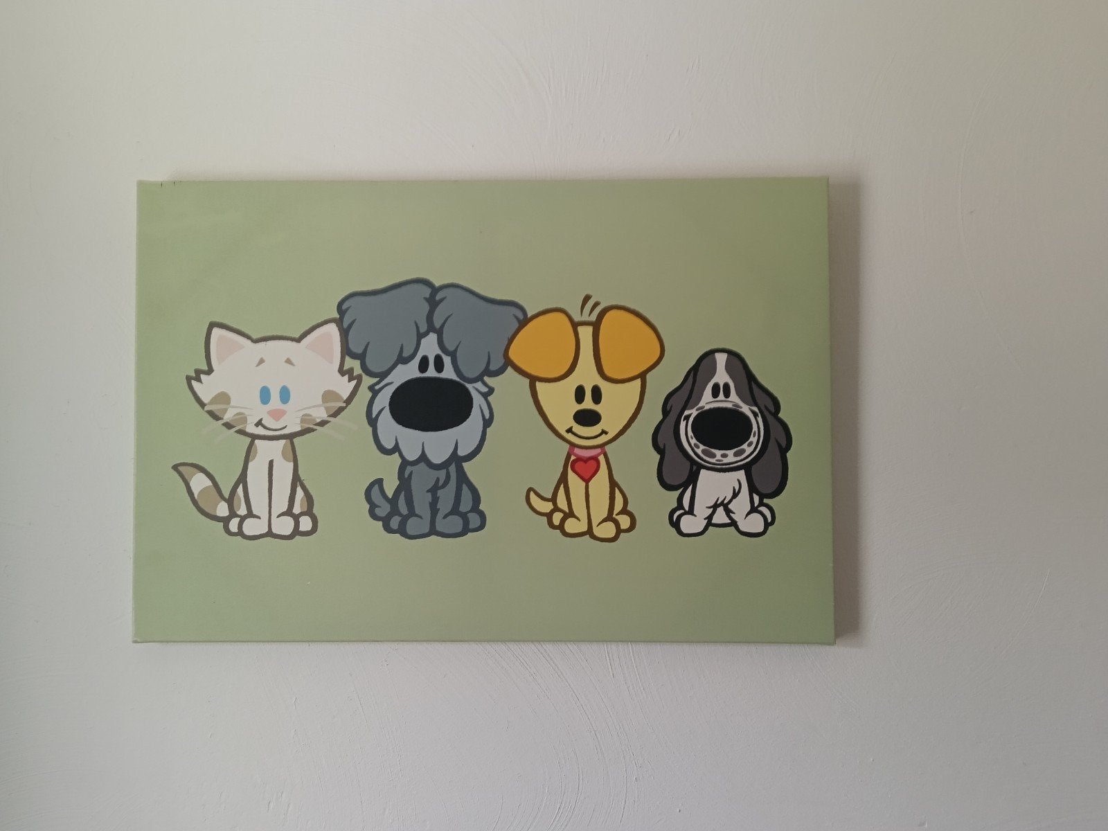 Woezel en Pip decoratie en gordijnen, Ophalen, Wanddecoratie