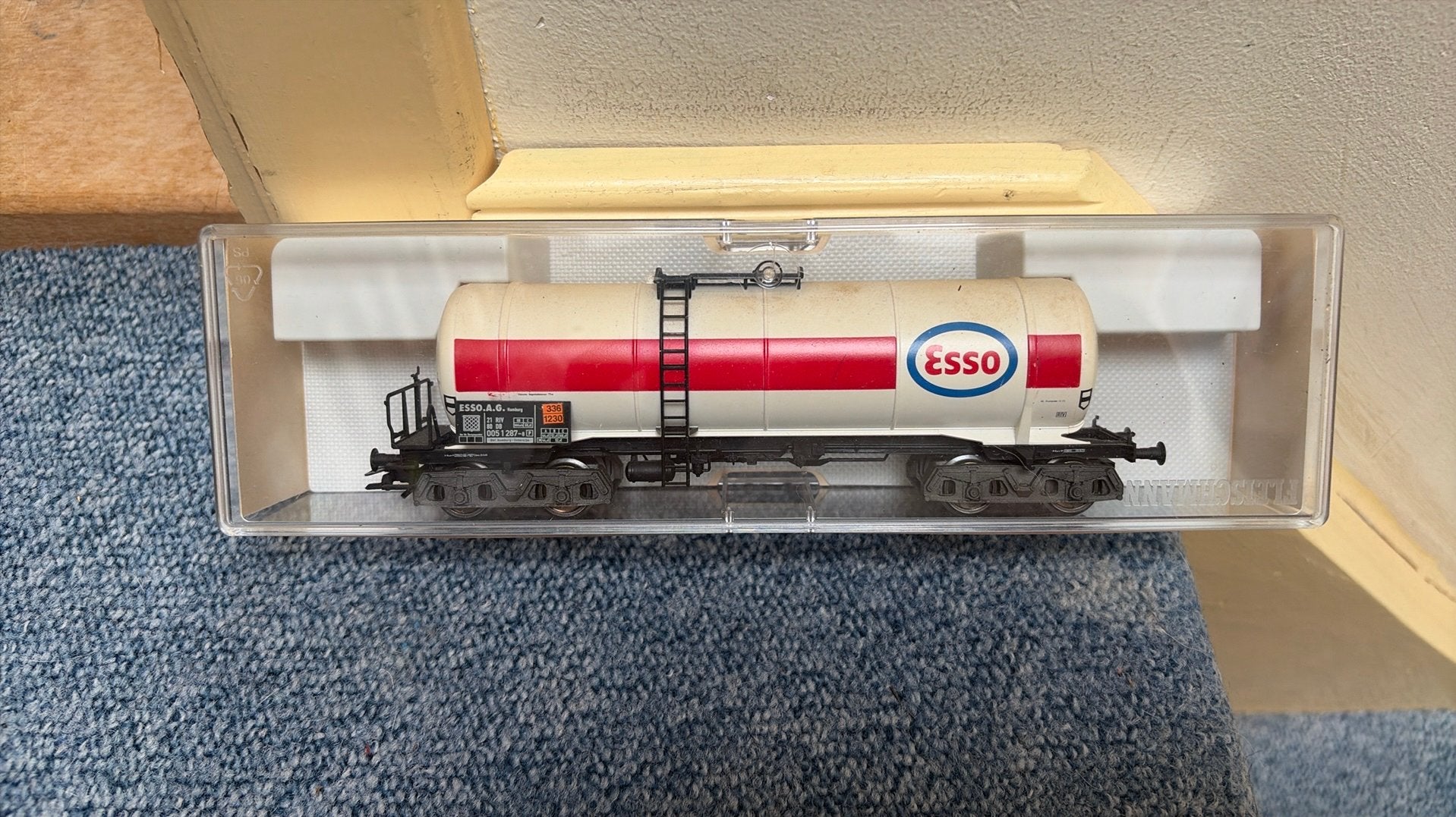 Fleischmann 5470 ESSO, Gelijkstroom, Fleischmann, Wagon, Ophalen of Verzenden