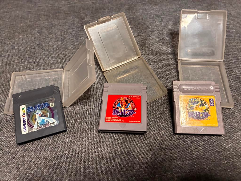 Lege batterijen pokemon set color japan, 1 speler, Zo goed als nieuw, Vanaf 3 jaar, Ophalen