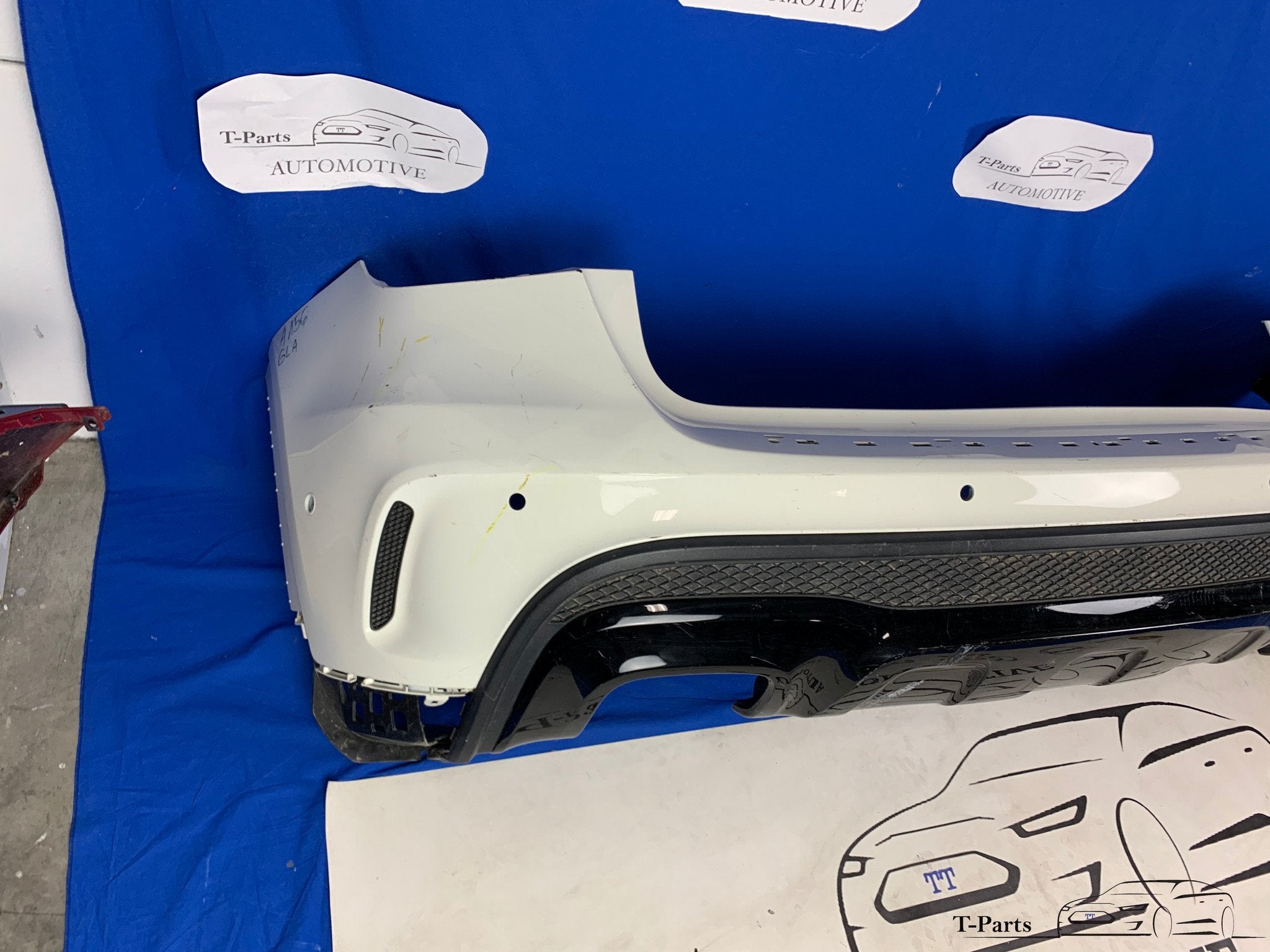 Mercedes gla AMG achterbumper origineel A156 bumper 2013+, Gebruikt, Mercedes-Benz AG, Mercedes-Benz, Ophalen of Verzenden